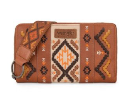 Wrangler Southwestern Embroidered Wallet