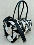 Patchwork Cowhide Travel Bag