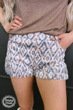 COUNTRY RUSTIC AZTEC SHORTS