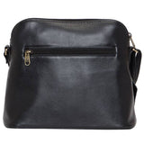 Front Zipper Cowhide Sling Bag - Finland