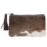 Small Tassel Cowhide Purse