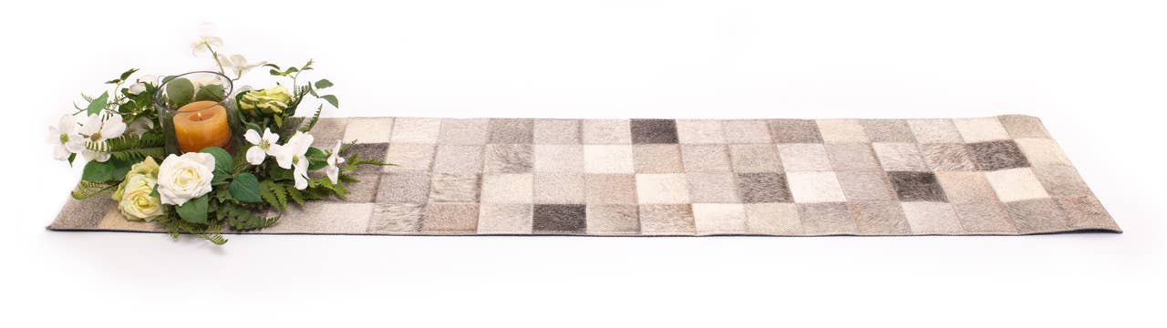 Cowhide Table Runner