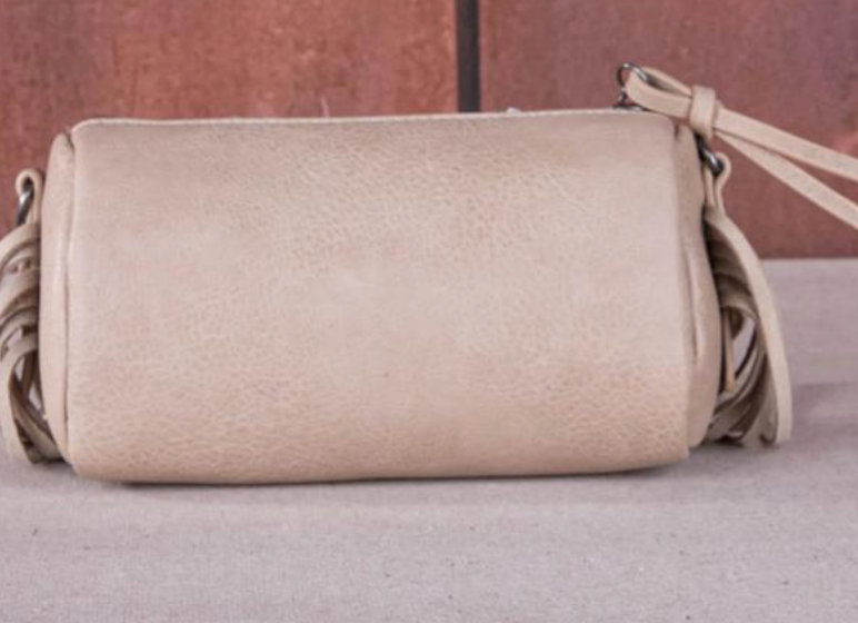 Trinity Ranch Cow Barrel Crossbody