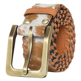 Boho Cowhide Belt